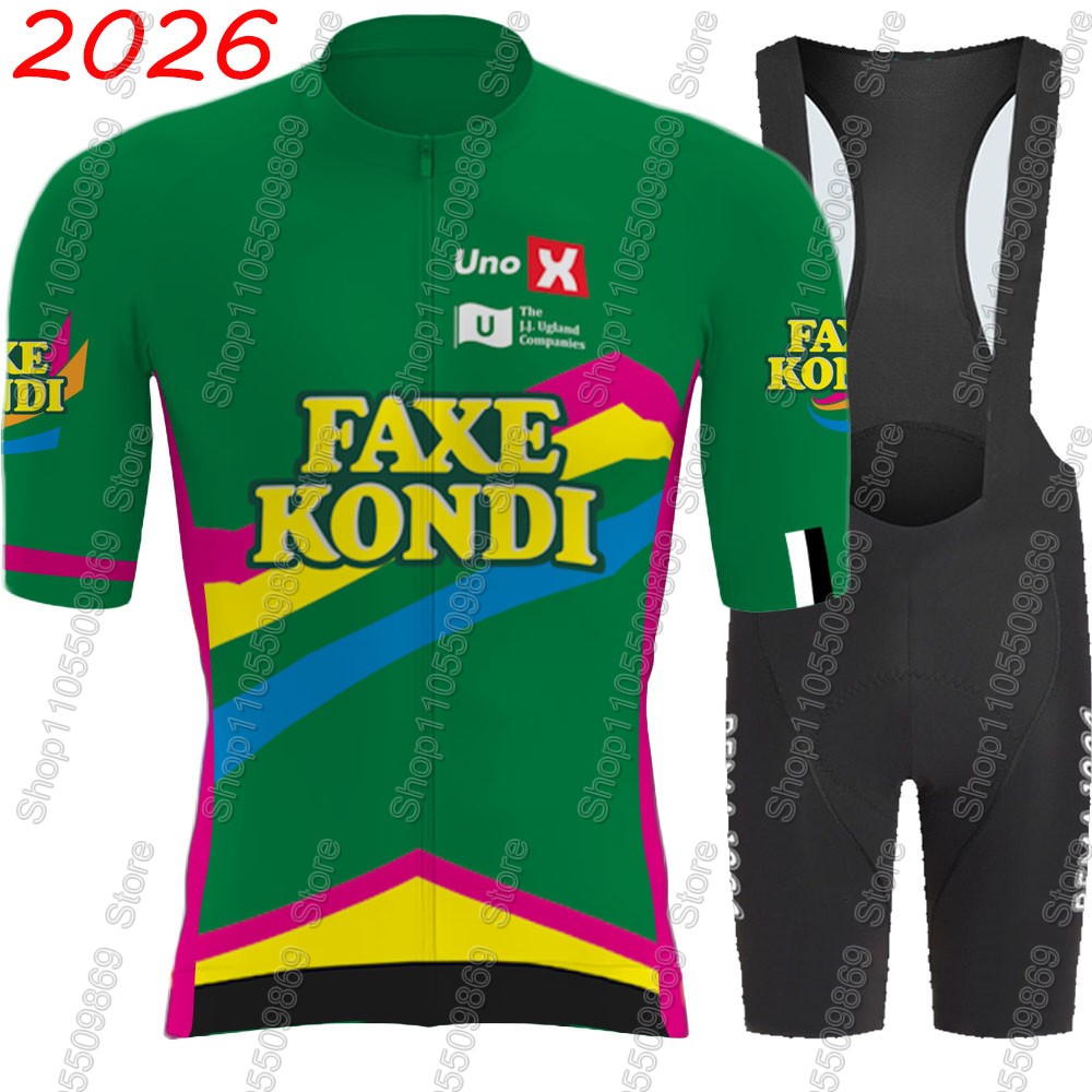 Mountain Biking Uniform - UNO X 2026 Pro Team Radsport-Trikot-Set