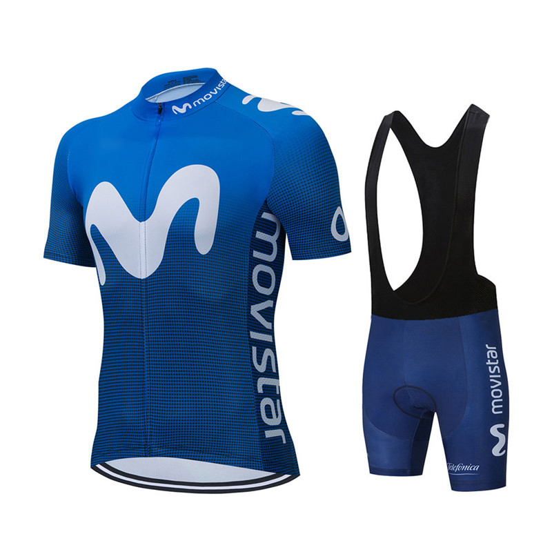 Mountain Biking Uniform - Neue Sommer Movistar Team Radfahren Jersey