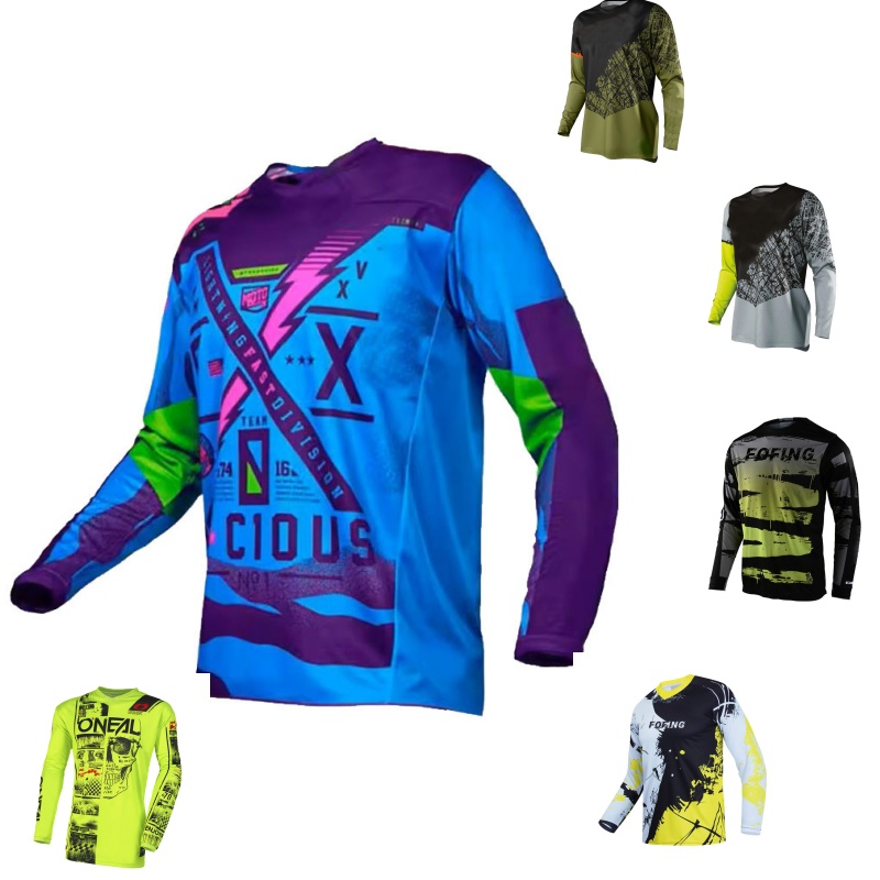 Mountain Biking Trails - Outdoor Offroad Dirt Bike Renntrikot für