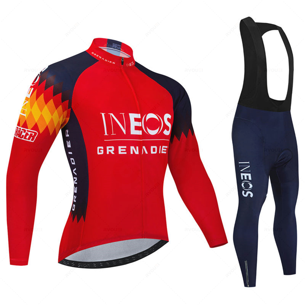 Mountain Biking A Sport - Ineos Team Herren Frühling Sport Radtrikot