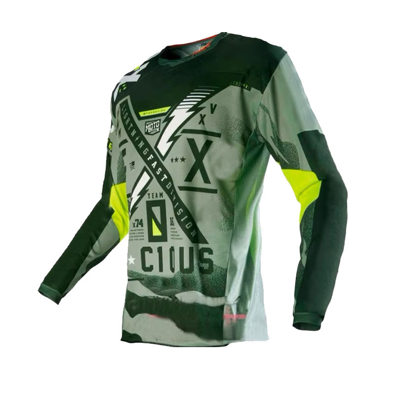 MTB Downhill Bedrucktes Motocr – Mountain Biking Trails Bewertung und Preis