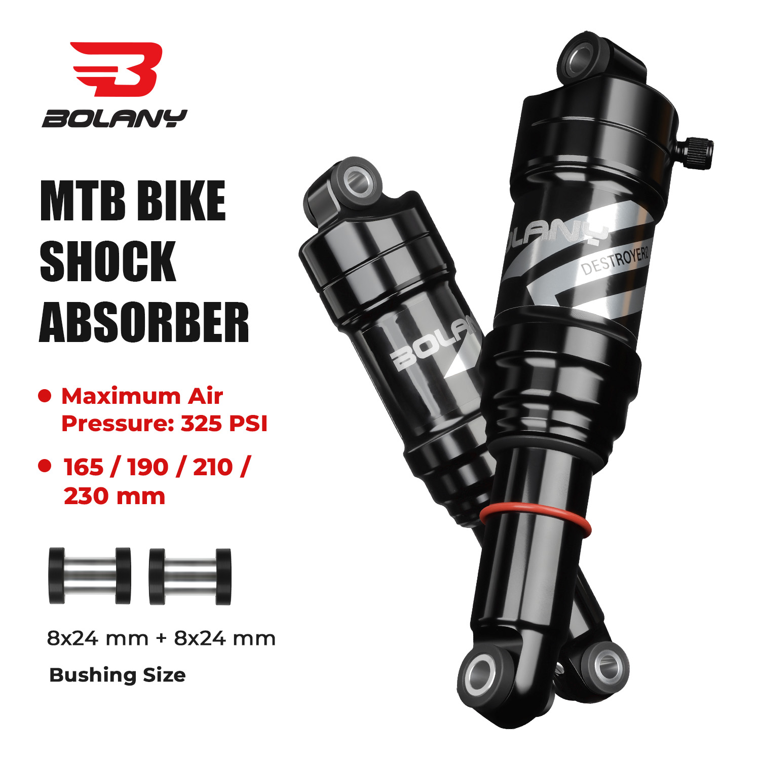 BOLANY Mountainbike Luft-Hinte – Mountain Biking Trails Bewertung und Preis