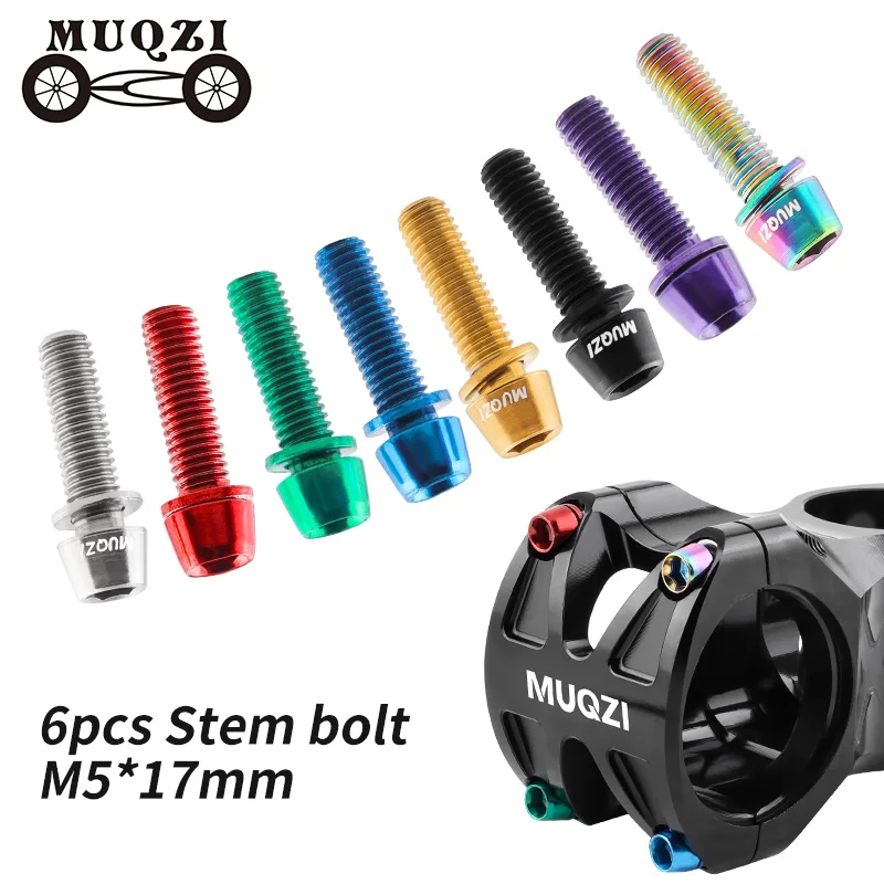 Muqzi 6 stücke Vorbau schraube – Handlebar Riser Stem Bewertung und Preis