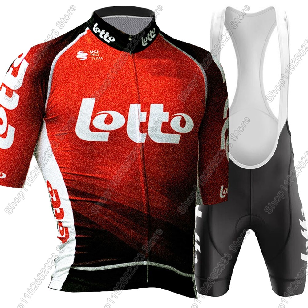 Lotto Team 2025, Radtrikot-Set – Mountain Biking Uniform Bewertung und Preis