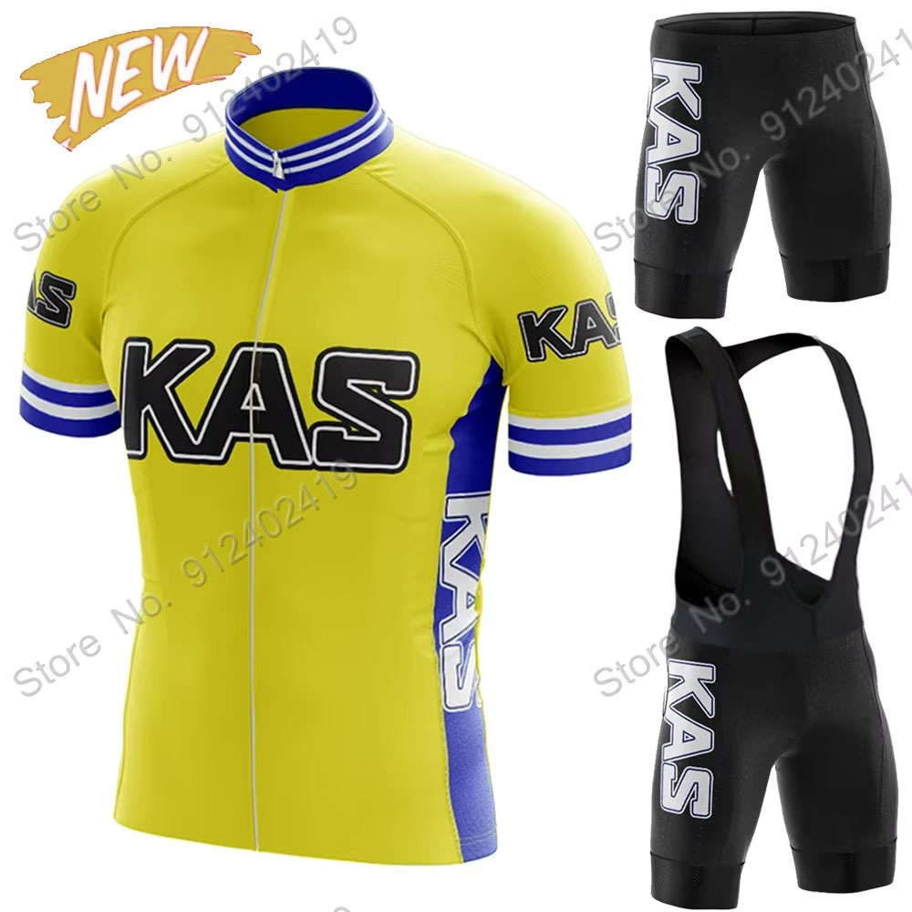Neues Retro Kas Team 2026 Rads – Mountain Biking Uniform Bewertung und Preis