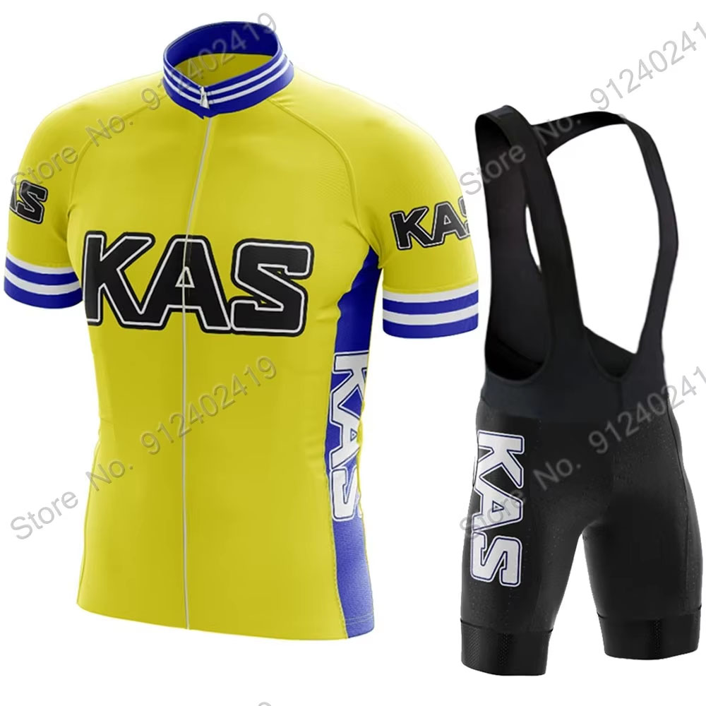 Neues Retro Kas Team 2026 Rads – Mountain Biking Uniform Bewertung und Preis