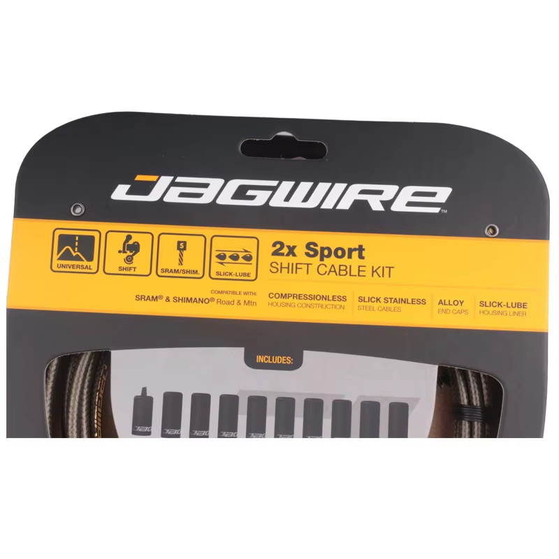 JAGWIRE 2x Sport Shift Kabel F – Mountain Biking A Sport Bewertung und Preis