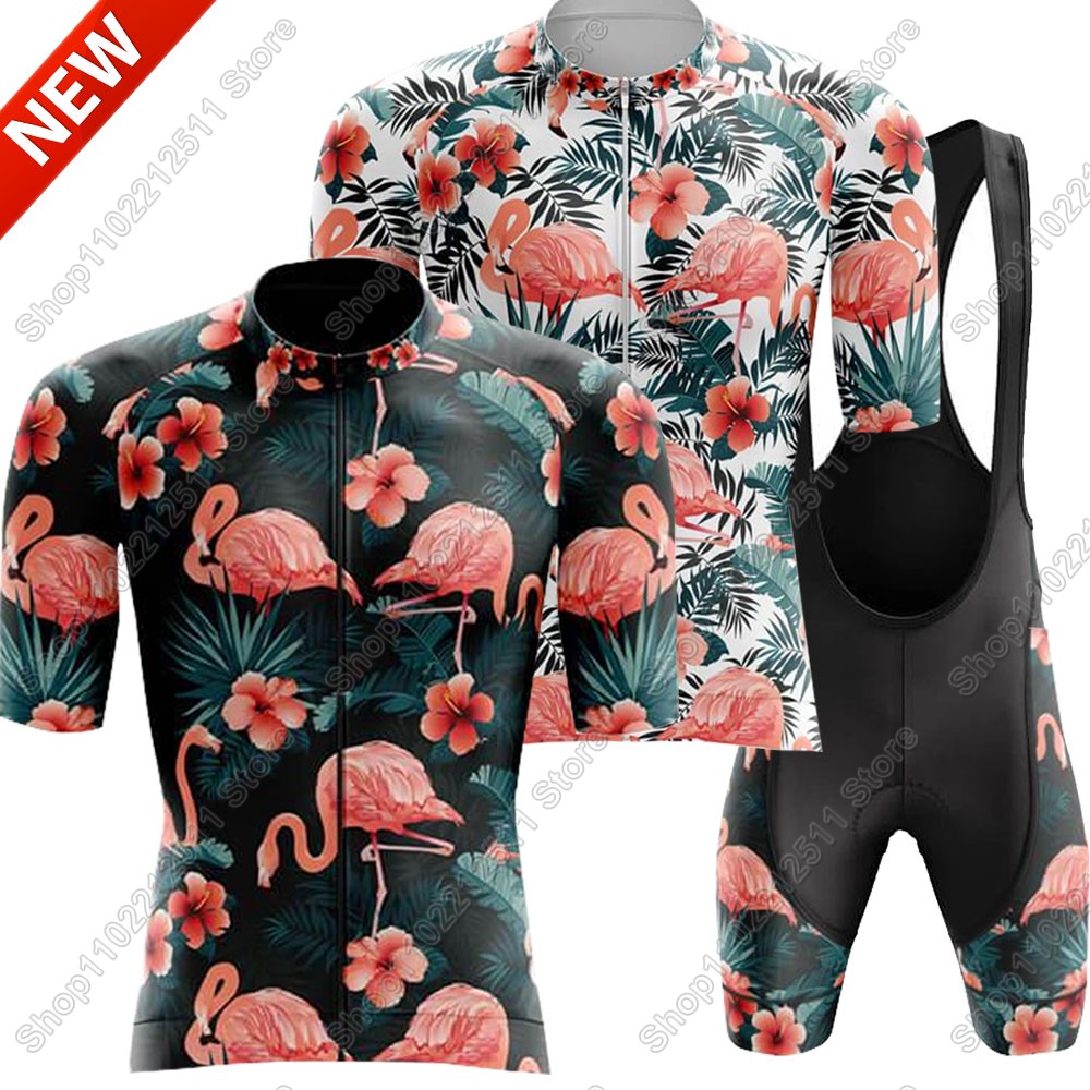 2025, Flamingo Radfahren Jerse – Mountain Biking Uniform Bewertung und Preis