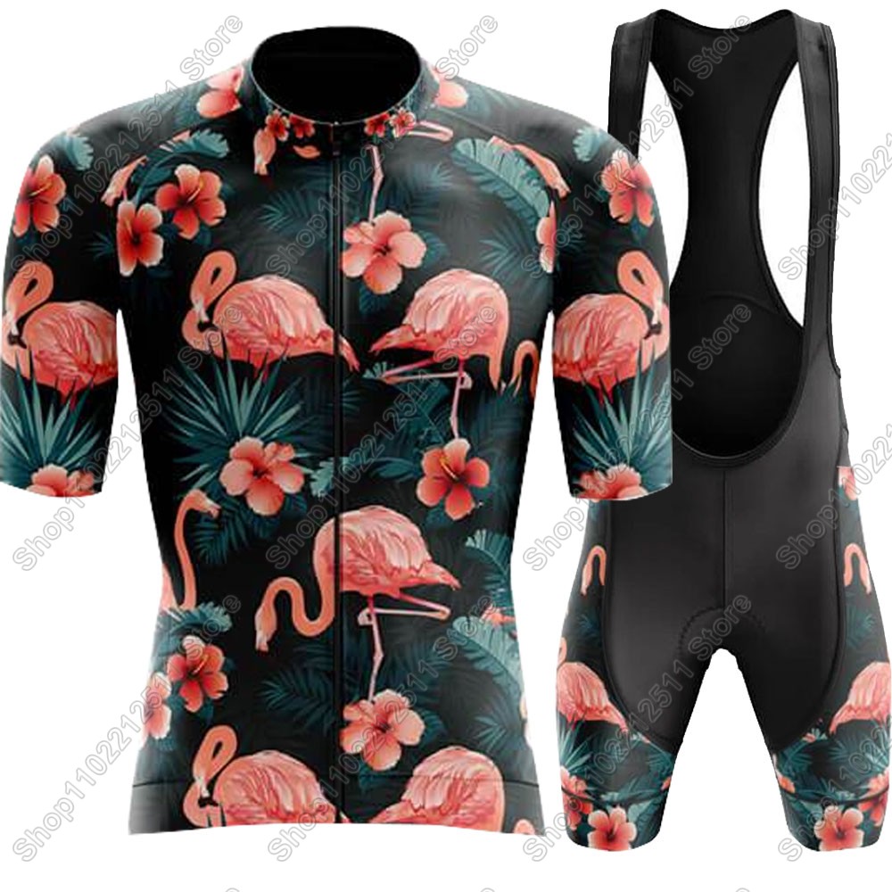 2025, Flamingo Radfahren Jerse – Mountain Biking Uniform Bewertung und Preis