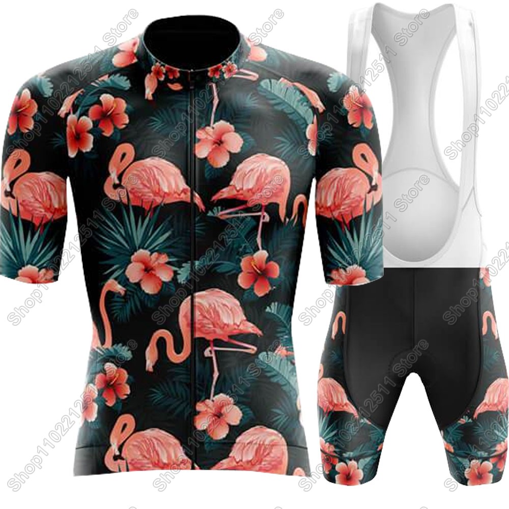 2025, Flamingo Radfahren Jerse – Mountain Biking Uniform Bewertung und Preis